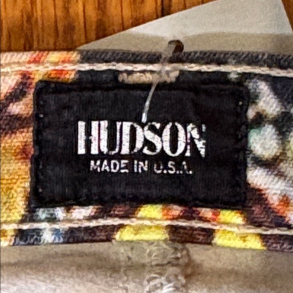 Hudson Special Edition Nico Snake Skin print colorful stretch jeans sz 28 - Picture 4 of 9